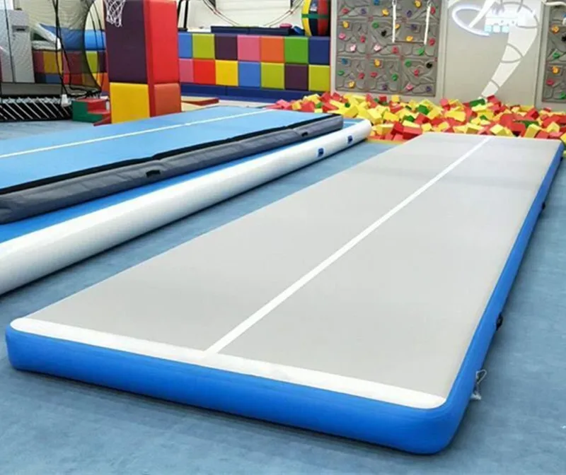 Free Shipping 5x1x0.2M Air Track Inflatable Gymnastics Tumbling Mat Inflatable Gymnastics Tumbling Mat Air Track on Water