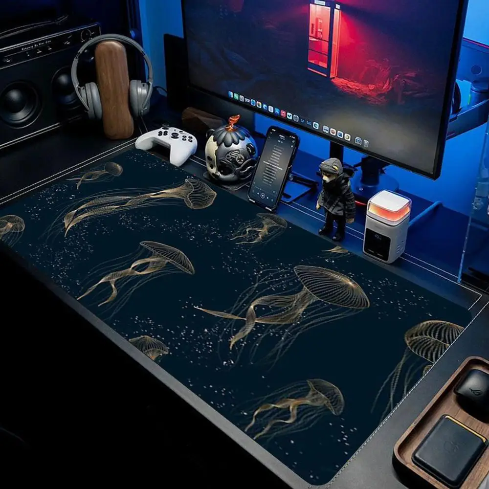 

Ocean Mouse Pad large keyboard mouse desk pad non-slip rubber gaming mouse pad laptop mouse carpet