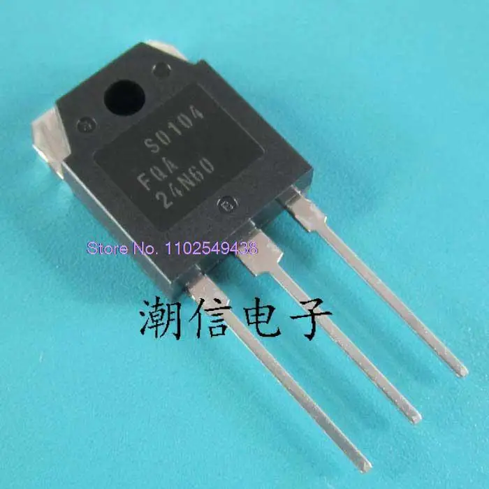 

FQA24N60 24A 600V