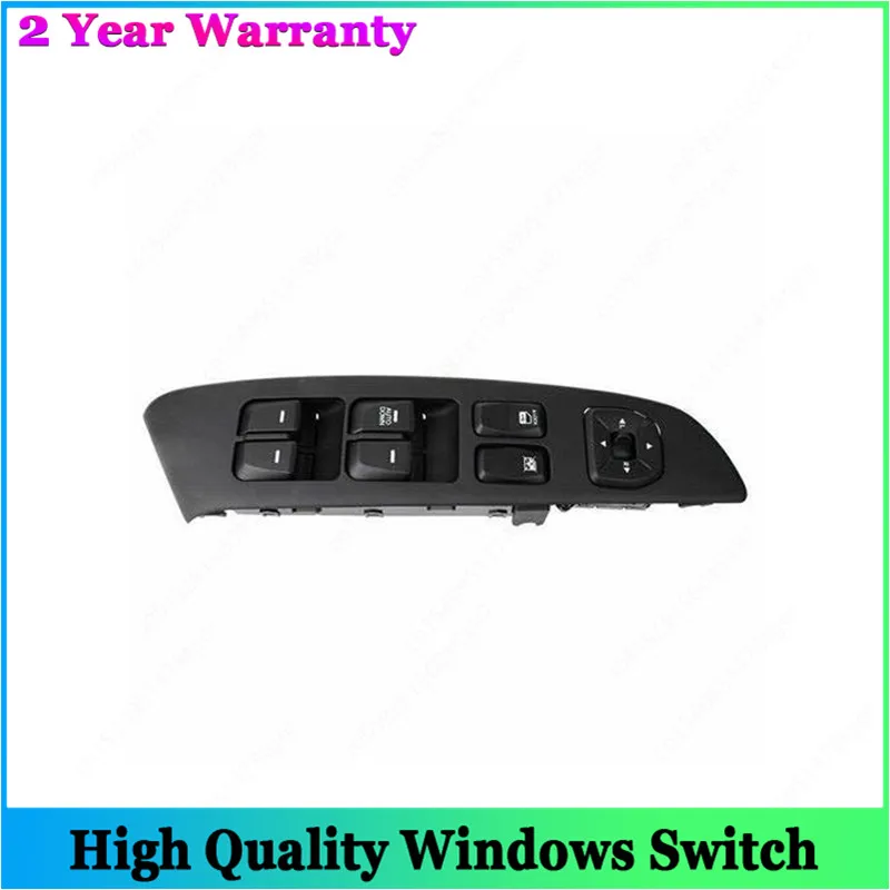 

LED Blue for Hyundai ix35 2009-2015 glass lifter switch panel rearview mirror adjustment switch, electric rearview mirror switch