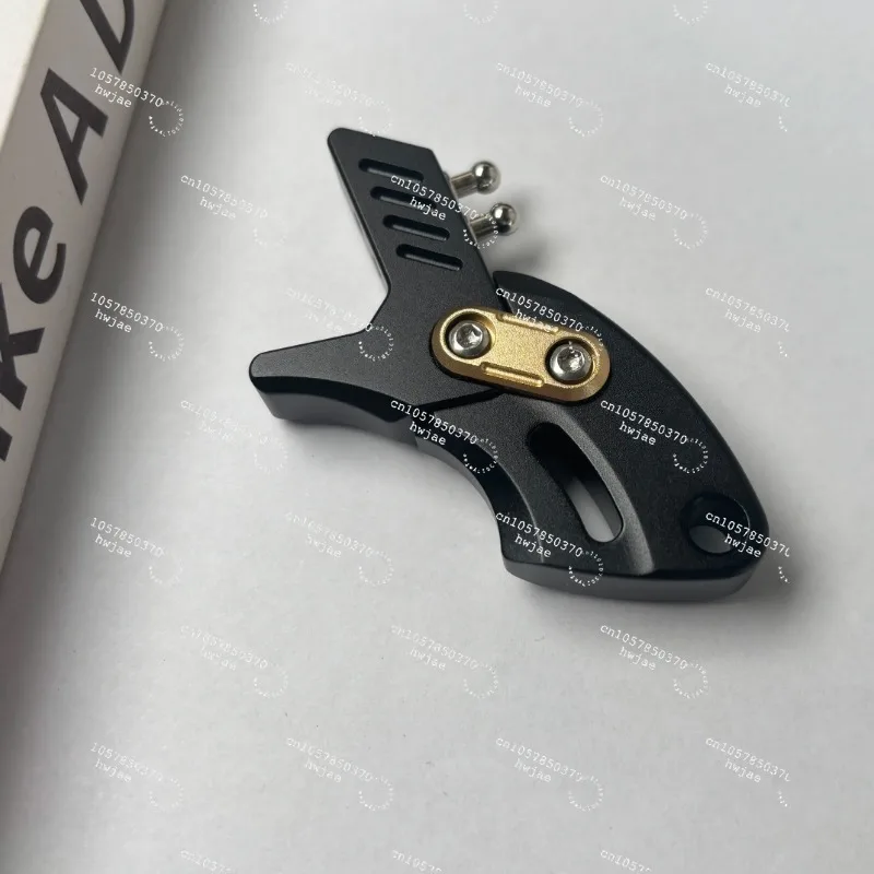 Tail rest fittings stainless steel tail rest compound fingertip gyro ding-ding tuning fork ratchet wheel