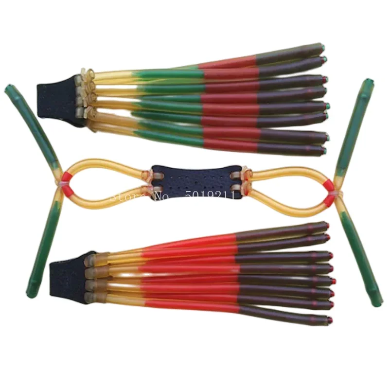

Slingshot Natural Latex Elastic Resilient Tube for Hunting Slingshot Catapult powerful rubber band Replace Tools Accessories