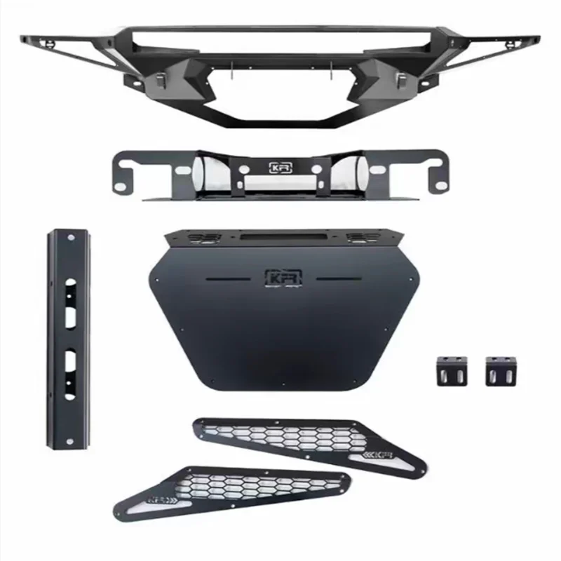 

Передний бампер для Raptor 3-го поколения, совместимый с лебедкой, отличается привлекательным дизайном, практичной функциональностью и надежной защитой.