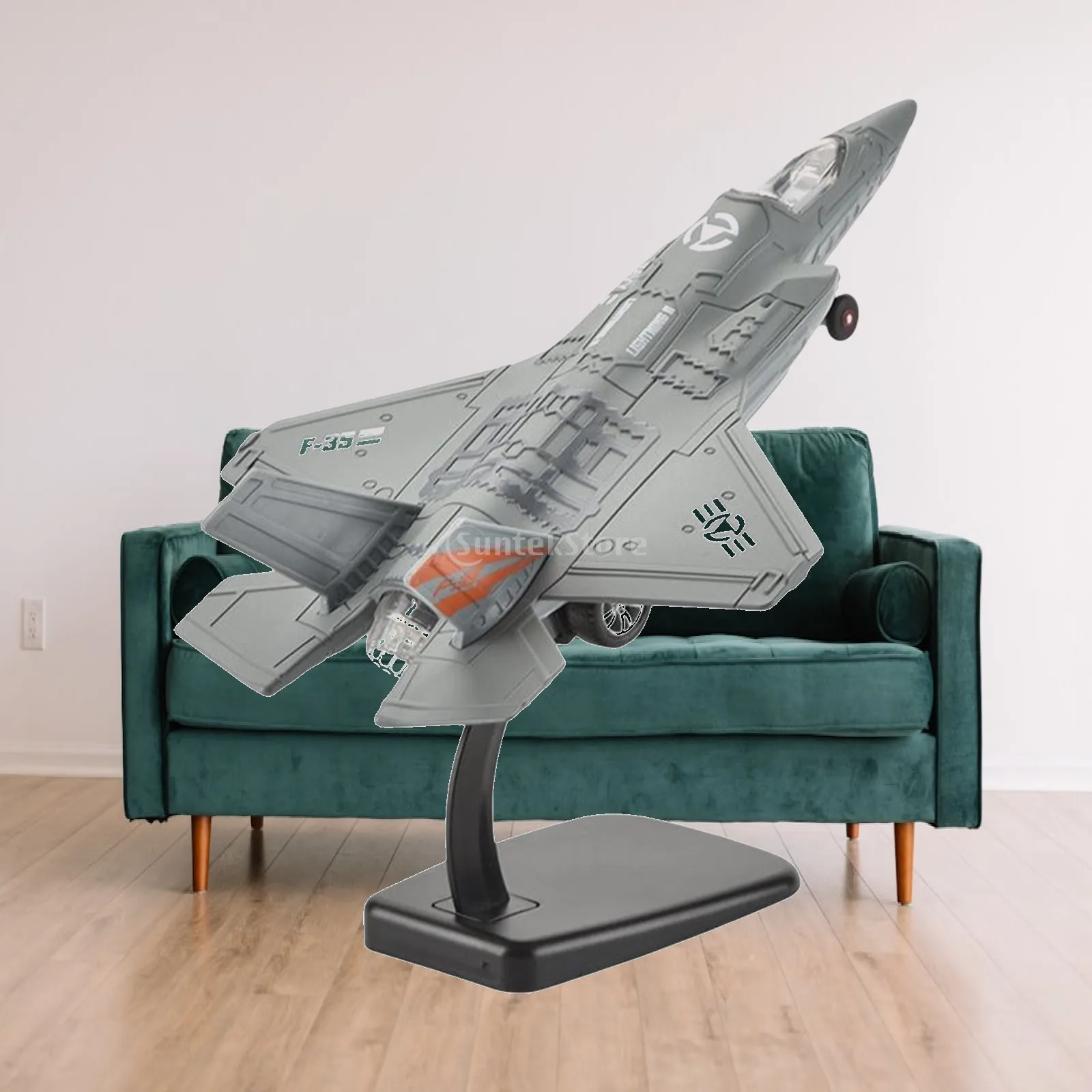 

1/100 Scale SU35 Fighter Model Aircraft Model Souvenir Aviation Commemorate with