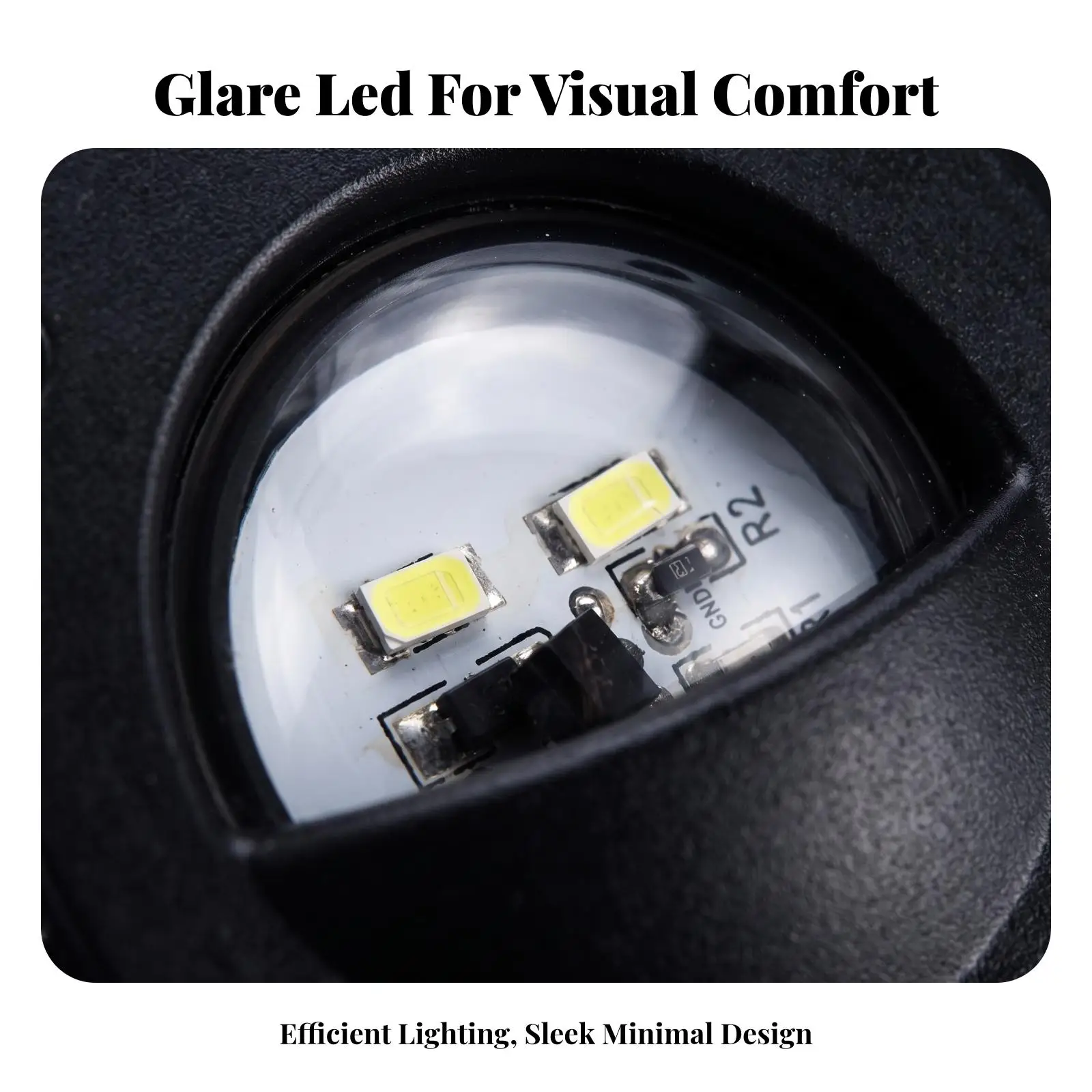 LED Cabinet Light Surface-Mounted 12V LED Utility Light Slim for RV, Boat