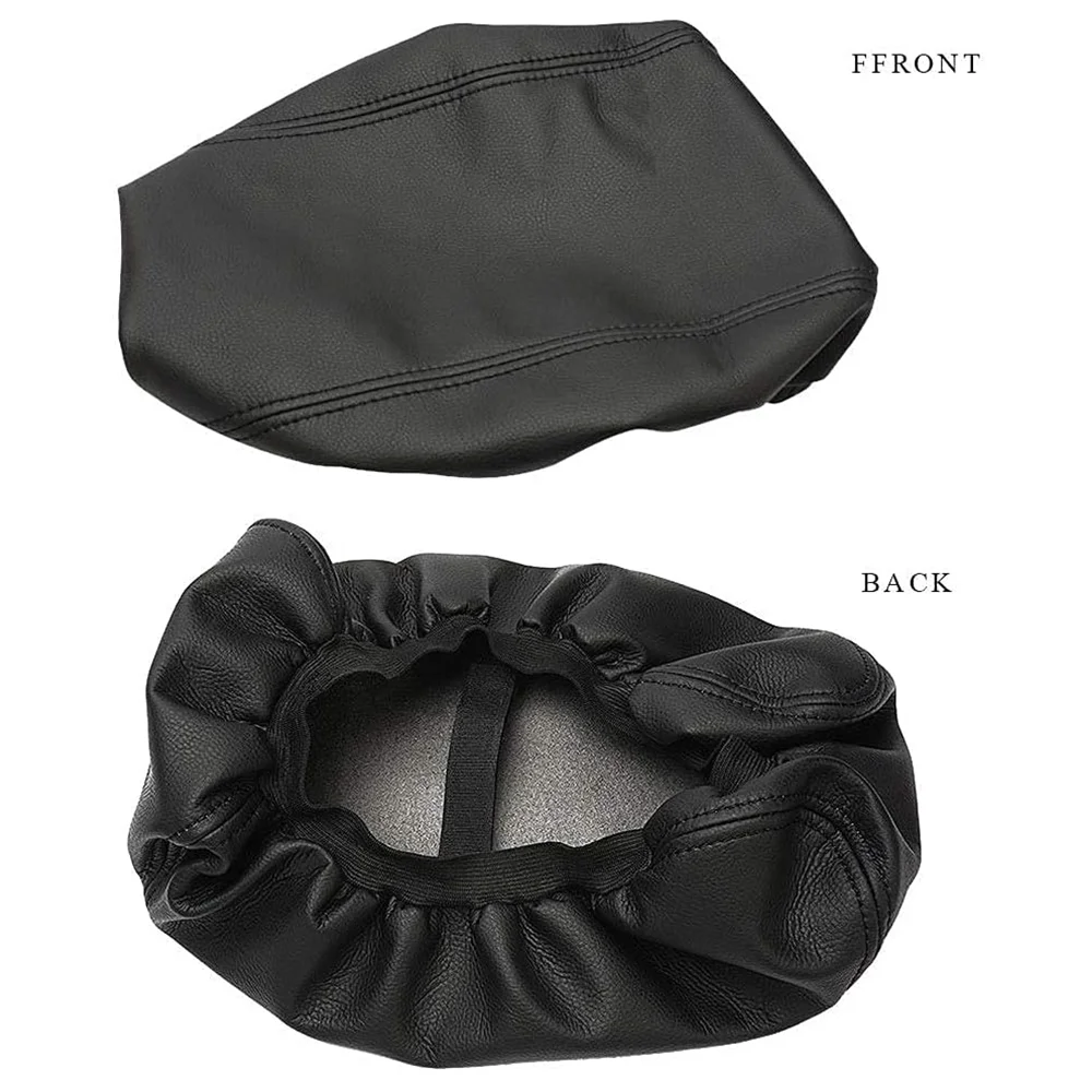 New PU Leather Black Car Armrest Box Center Console Lid Armrest Cover Car Accessories For Jeep Grand Cherokee 2011- 2020