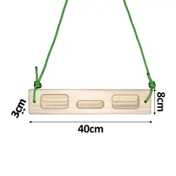 Podstrunnica do wspinaczki 40cm x 3cm uchwyt na palce do wspinaczki Hangboard drewniana deska do wieszania na ścianę do domu drzwi Bouldering