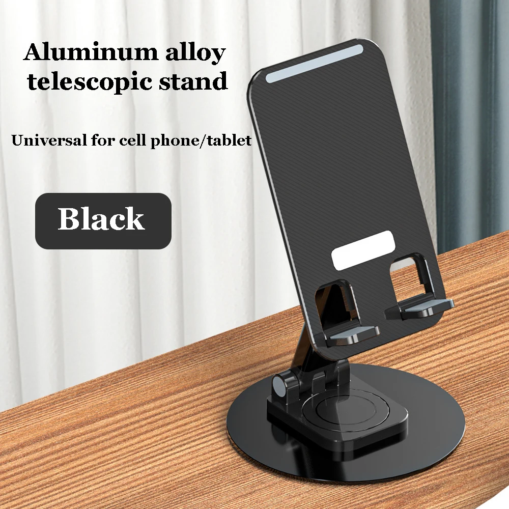 Metal 360° Rotation Mobile Phone Holder Aluminum Alloy Universal Tablet Support Metal Stand Mount Holder For iPhone Xiaomi Moto