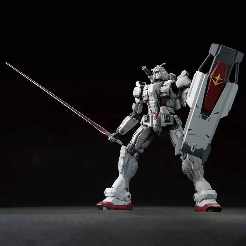 バンダイ-ガンダムアクションフィギュア,hguc,1/144 RX-78 g,e,ex [rfv],おもちゃモデル,ギフトコレクション,在庫あり