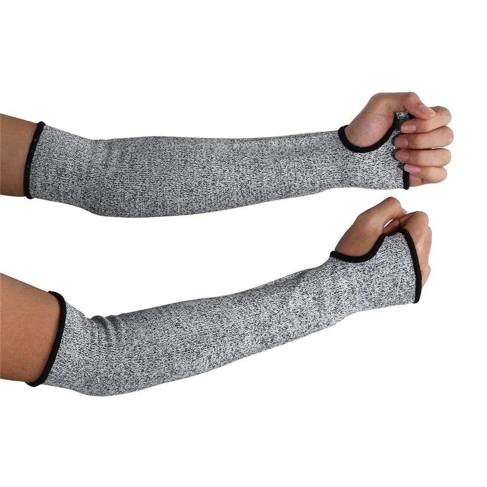 1Pc Safety Sleeves Anti Cut Arm Puncture Gloves Cutting Resistant Bracers Protector Household Breathable Arm Guard Gloves