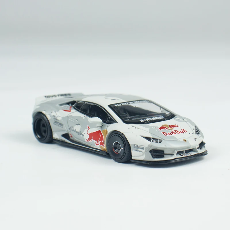 مينيجت 1:64 لامبورغيني هوراكان LB ★ يعمل الإصدار. 2 سيارة Mad Mike NIMBUL MGT مصنوعة من خليط معدني موديل 967