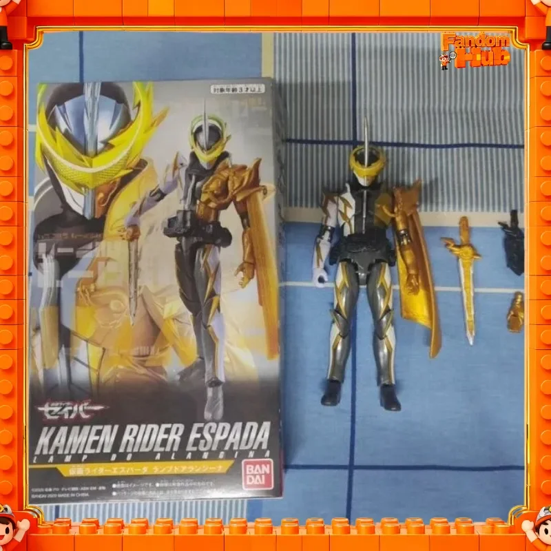 

Оригинальная фигурка Bandai Kamen Rider Saber Rkf Kamen Rider Espada Raimeiken Ikazuchi, модель игрушки, подарок для фанатов