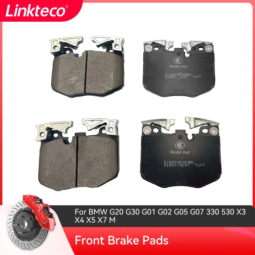 

Car Engine Front Brake Pads for BMW 1/2/3/4/5/6/7/8 Series X3 X4 X5 X6 X7 Z4 1.6 2.0 3.0 L L4 L6 GAS DOHC B46 B47 B48 B57 B58