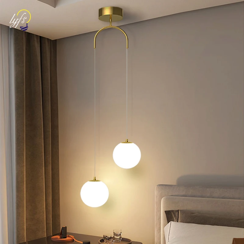 Nordic Pendant Light Hanging Lamps Interior For Lighting Living Bedside Bedroom Dining Table Home Decoration Pendant Lamp