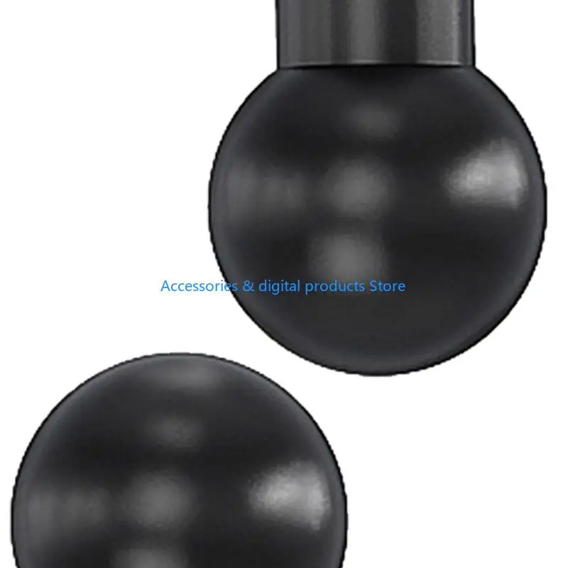 77JD 4Pcs Plastic 17mm Ball Adapters Plastic Extension Bar Suitable for Motorcycle Mounts Phone Action Camera Holders