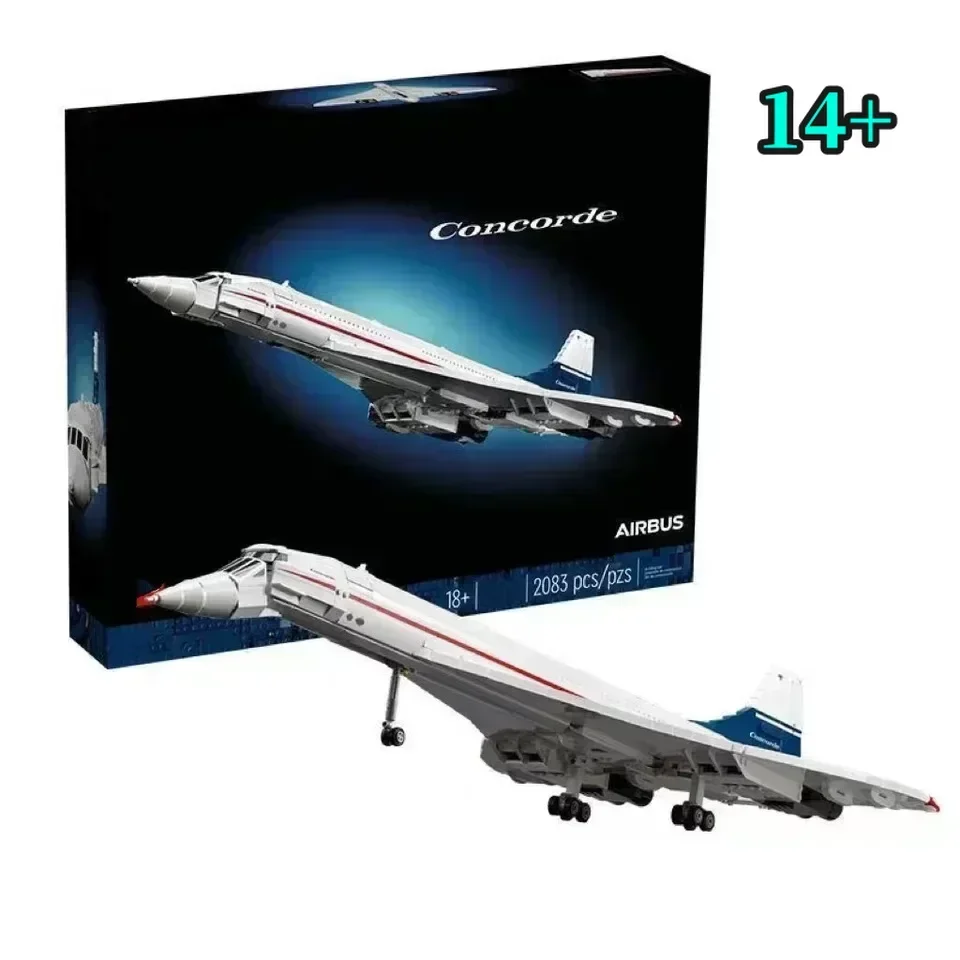 

Конструктор Disney Creative 10318 «Самолет Конкорд» (2083 детали) – Премиум-дизайн, коллекционная модель, подарки для детей на праздники