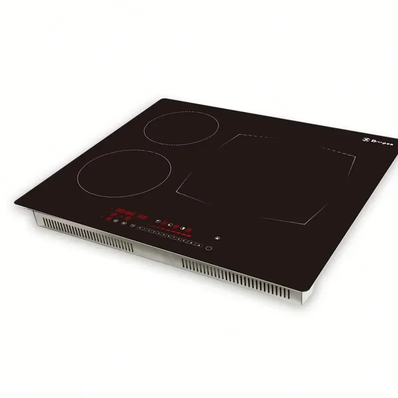 60Cm 220V 3 burner smart induction cooker with a large cooking area, type drop