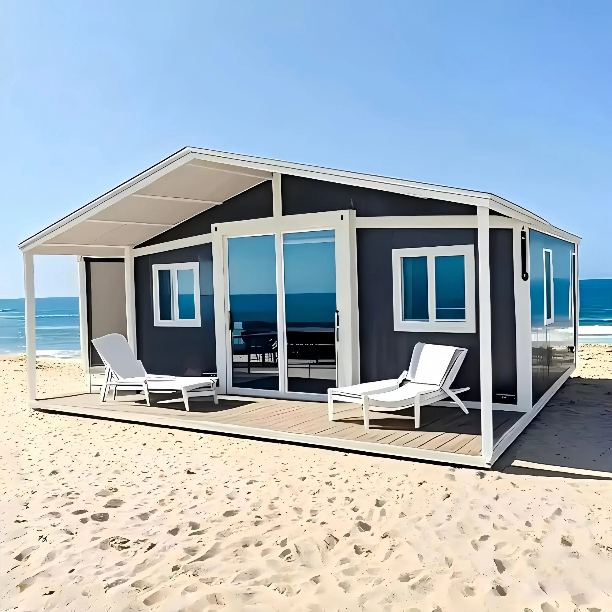 Luxury 3-Bedroom Isolation Steel Frame Container Home | Mobile, Prefab, Expandable, For Outdoor