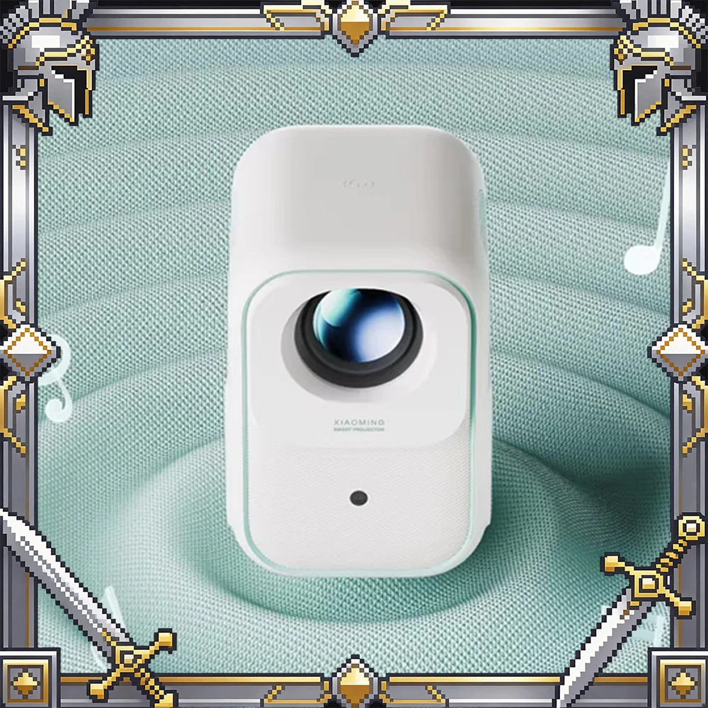 

Проектор XMING Q5 1080P 450 CVIA с адаптацией цвета к стене, контрастностью 1500:1, интеллектуальным обходом препятствий