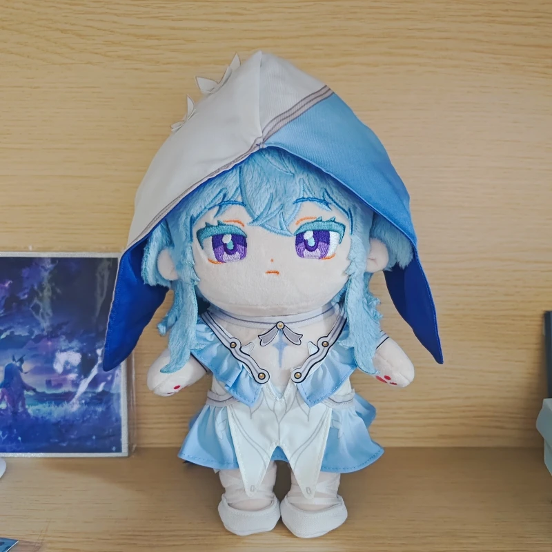 

In Stock Wuthering Waves Game Peripheral Cosplay The Shorekeeper 20cm Cute Plush Cotton Doll With Changeable Clothes Holiday Gif