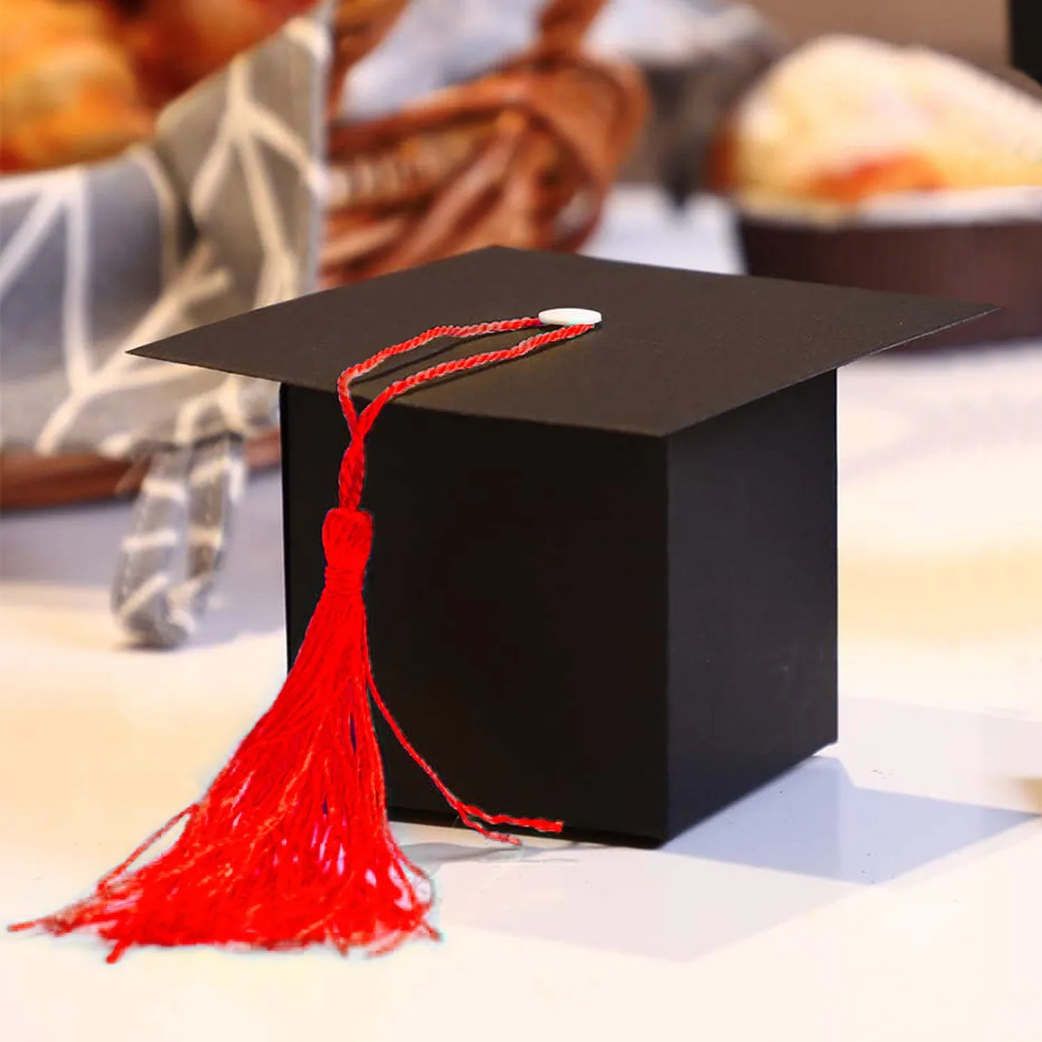 Graduation Cap Candy Boxes, 10/20/30/50pcs Set