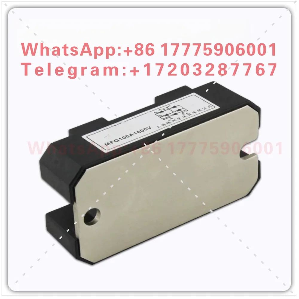 MFQ Single Phase Semi-controlled Bridge Rectifier Bridge Module MFQ100A Common Thyristor Rectifier Hybrid