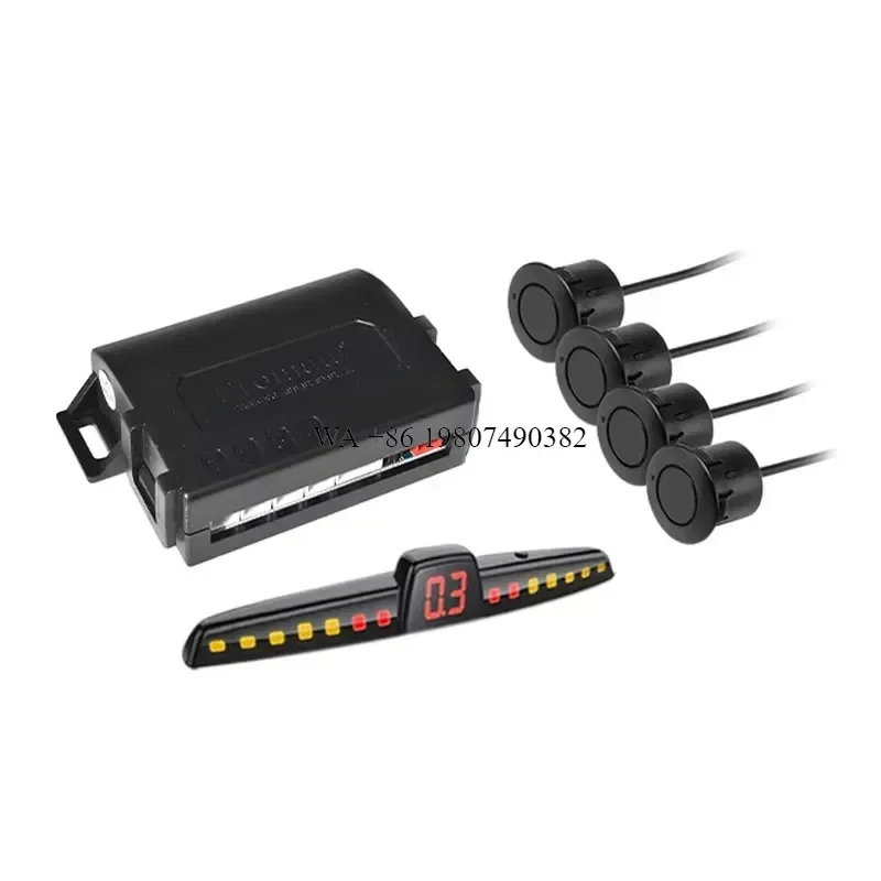 wmwmnu for Promata PS-02D2 Rear Parking Sensor 58KHz OE Ultrasonic Sensors for 12V Cars with Tow Bar and Spare Tyre
