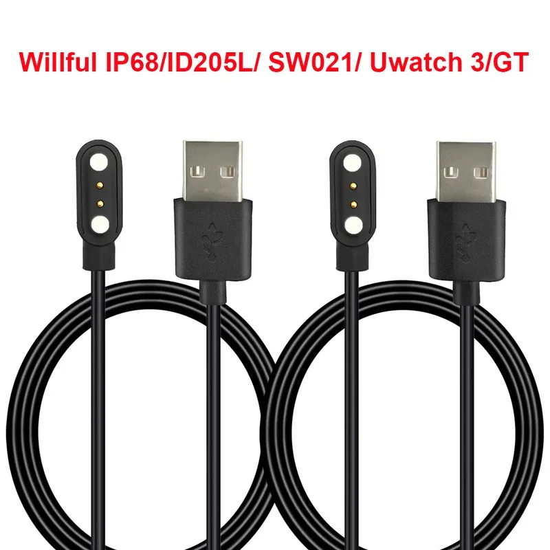 

ID205L Watch Charger Cord USB Fast Charging Cable for Blackview R3 / R3 Pro/X2/X1/ Uwatch 3/Uwatch Ufit/ GT Magnetic