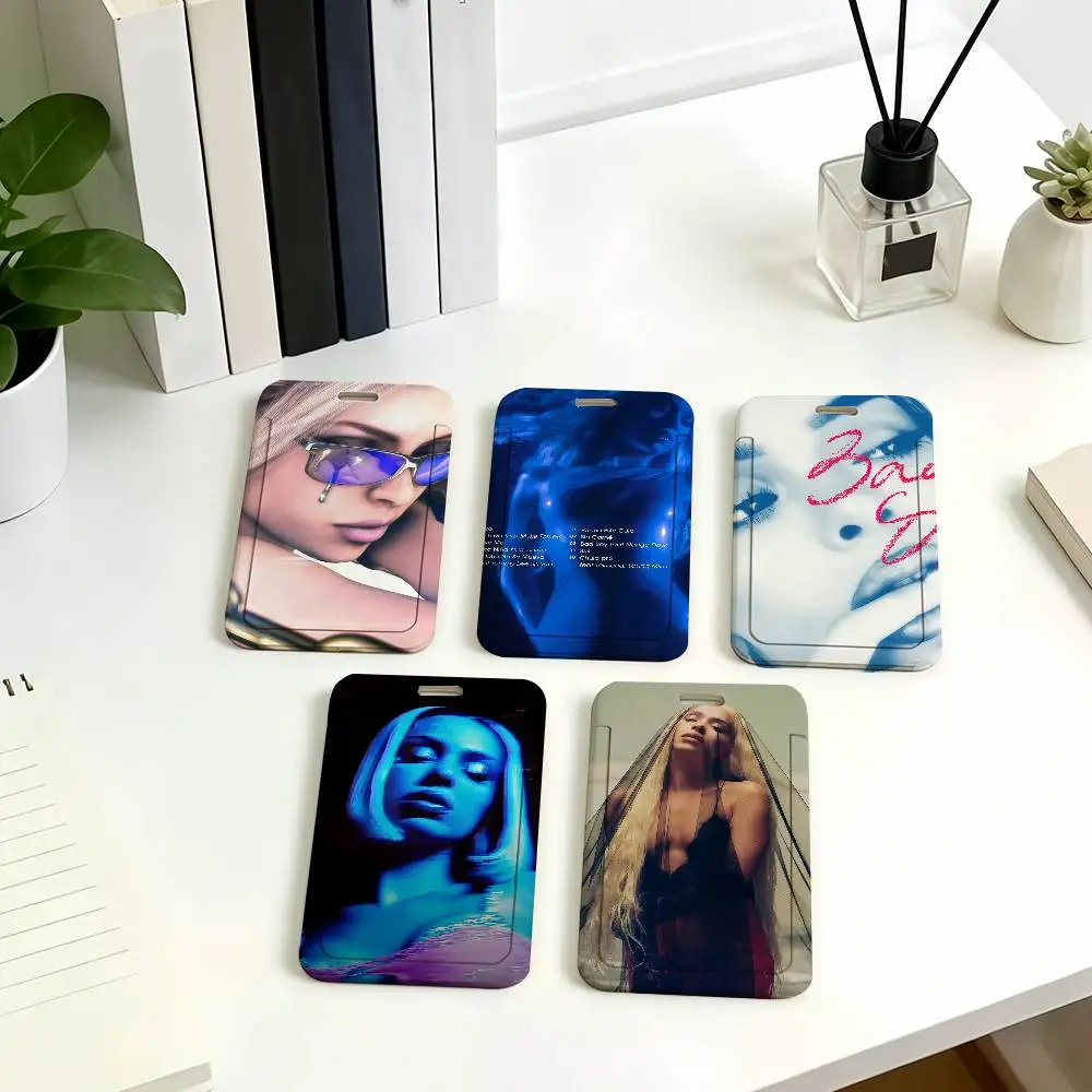 Singer B-Bad G-Gyal la joia Card Holder Student ID Case Daily Use Subway Commute Work Cover Office School Bus Protector