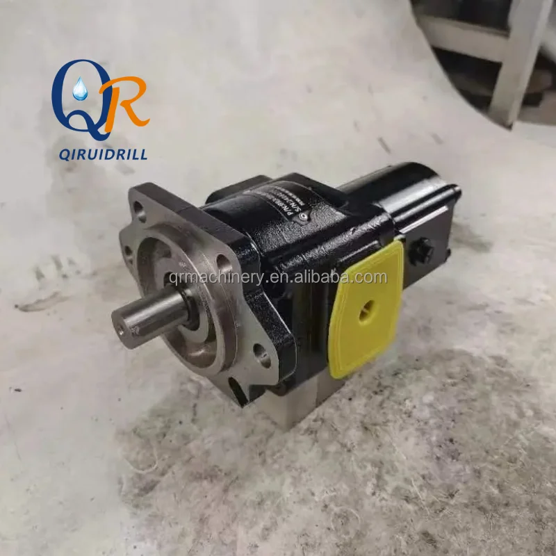 Wear Resistant Triple Gear Hydraulic Oil Pump Factory Wholesale Heavy Duty Hydraulic Pump For Underground Mining Machinery