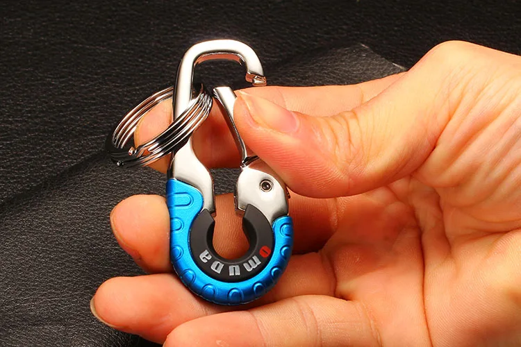 Schlüsselanhänger Für Herren Aus Edelstahl Mit Haken Outdoor Karabiner Klettern Schlüsselring Zubehör Robuster Gürtelclip schlüsselanhänger herren edelstahl schlüsselanhänger schlüsselanhänger mit haken klettern karabi – Detail 15
