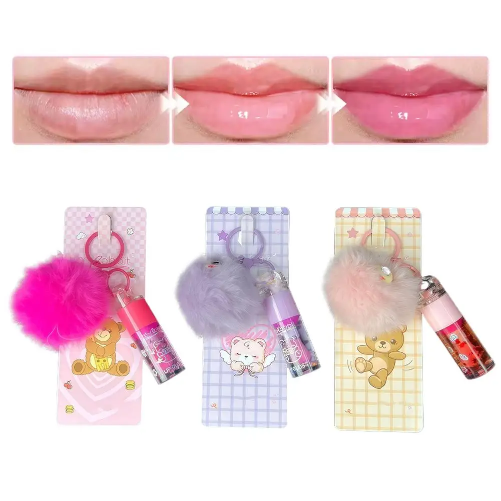 Lucidalabbra a specchio Lucidalabbra Rossetto liquido idratante labbra duraturo Lucidalabbra lungo Olio lucido con pendente sbiadito impermeabile J0D4