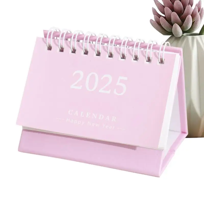 Stand Up Calendar Creative 2025 Calendar Standing Calendar Desk Decorations Family Planner 2025 Monthly Calendar For Daily
