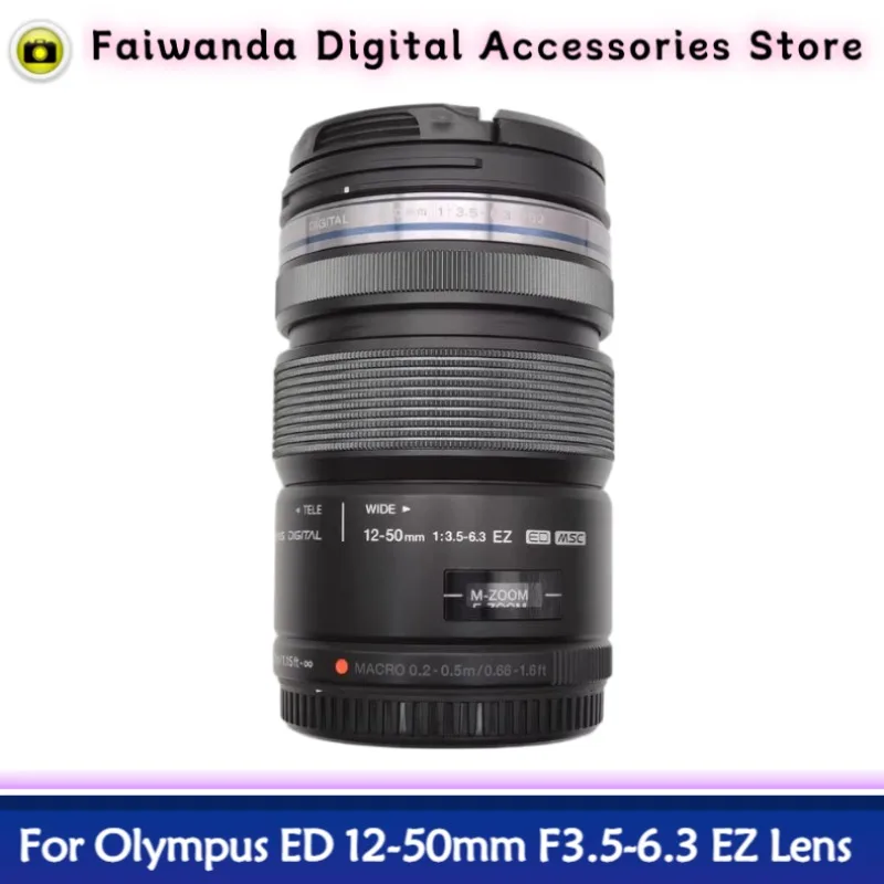98% جديد حقيقي لأوليمبوس M.ZUIKO ED 12-50 مللي متر f/3.5-6.3 EZ عدسة لأوليمبوس باناسونيك مايكرو أربعة Thirds SLR كاميرا #1
