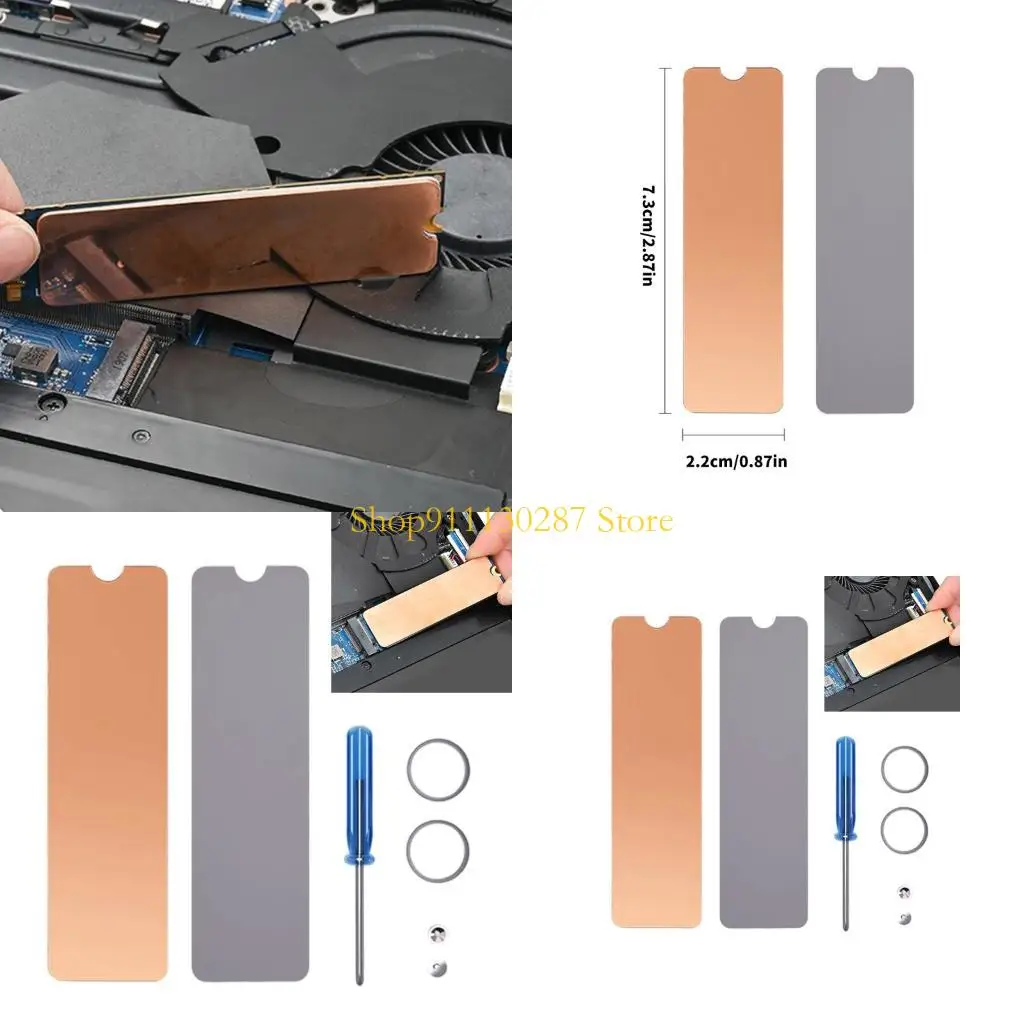 

J1HC M.2 2280 HEATSINK M.2 NVME радиатор Алюминиевый ПК Термический силикон