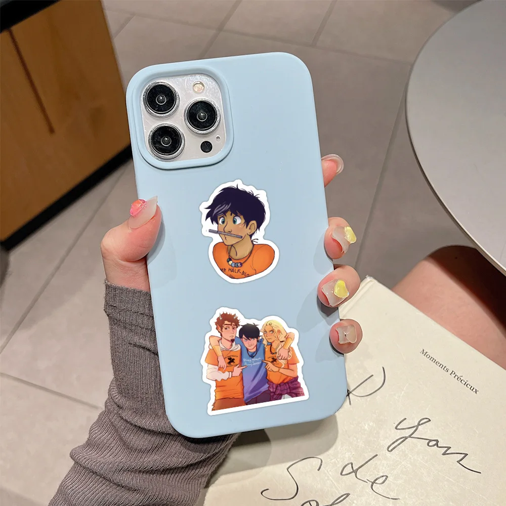 10/60 Uds. Pegatina de Percy Jackson Graffiti de dibujos animados monopatín decorativo álbum de recortes funda de teléfono portátil guitarra calcomanía impermeable Juguetes