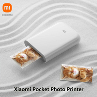 Xiaomi Portable Photo Printer Bluetooth 5.0 Thermal Printer Multifunction Mijia AR Pocket Printer for Smartphone Tablets