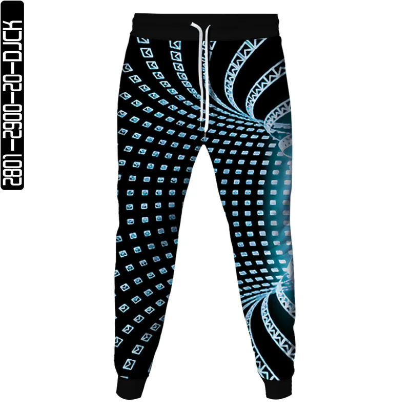 

Colorful Vortex Lattice Dot Print Men Fashion Clothes Trousers New 2023 Women Party Wear Jogging Pants Casual Outdoor Sweatpants