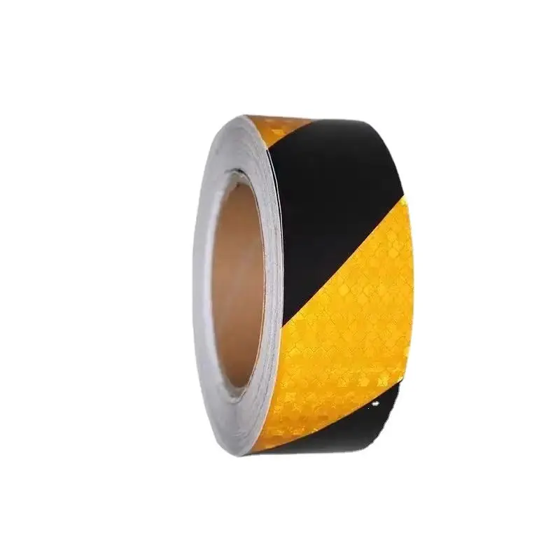 5cmx25m PVC Adhesive Traffic Cone Light Reflect Tape Truck Vehicle Colore Reflective Tape Safety