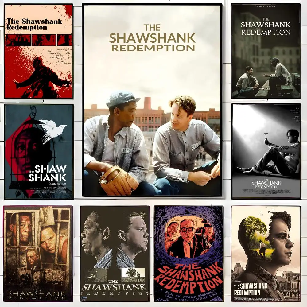 Hopeful Movie T-The Shawshank Redemption Poster Wall Art Print Decorative Mural Home Decor Gift Unframed