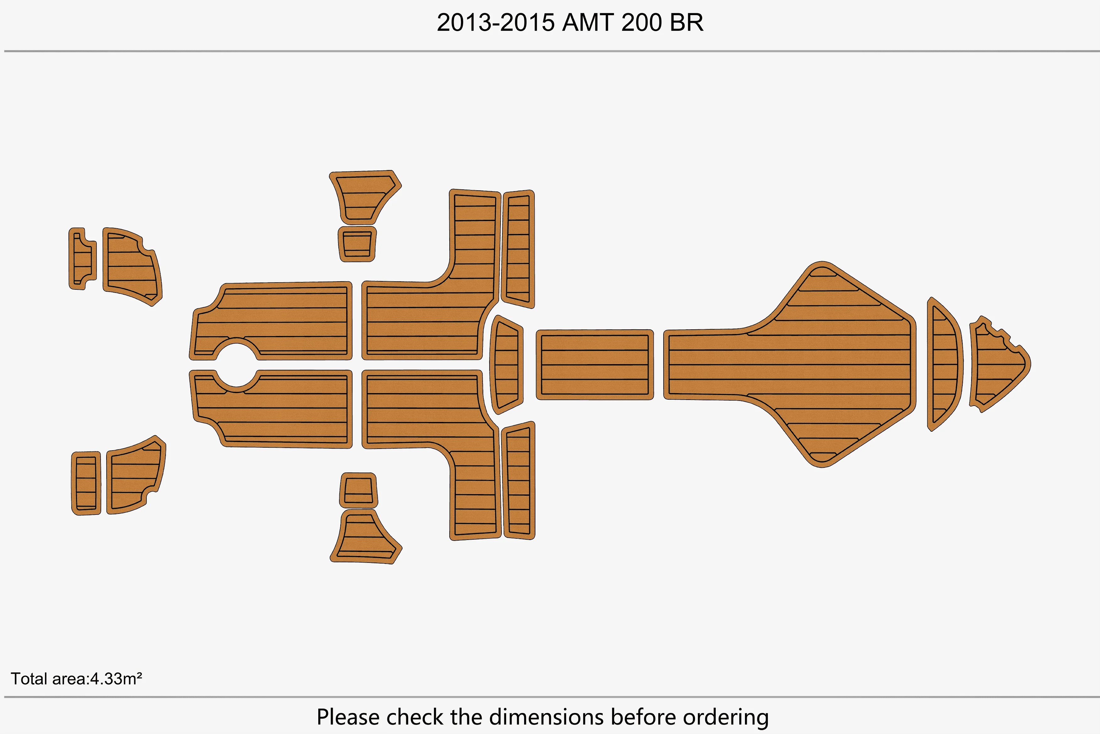 2013-2015 AMT 200 BR 1/4