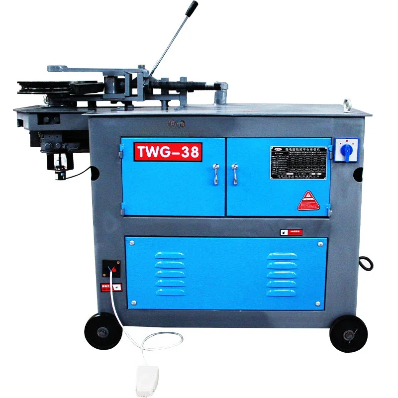 appropriat TWG -38 bridge  pipe bending machine  semi-automatic square steel bender carbon steel  tube  bending machine