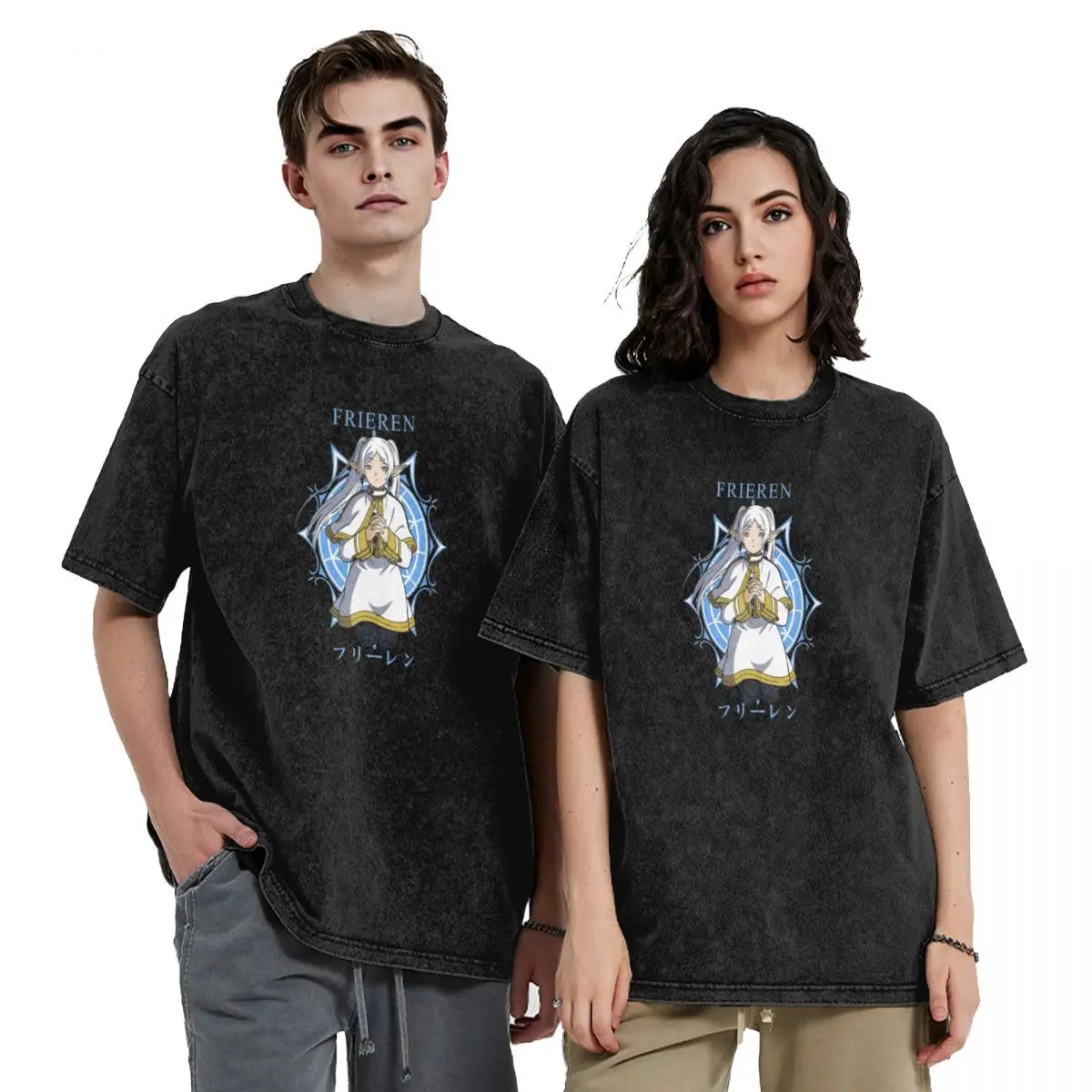 

Frieren T-Shirt custom shirt custom t-shirts kawaii clothes men clothing