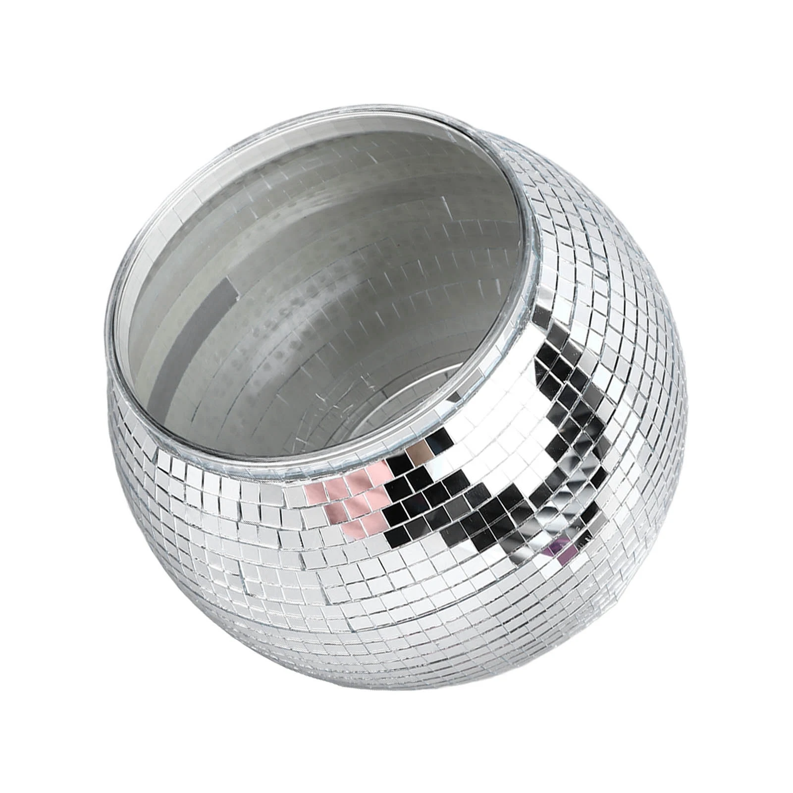 Disco Ball Ice Bucket Plastic Large Capacity Party Drink Bucket for Beer Cocktail Wine for Outdoor Backyard Barbecues Parties