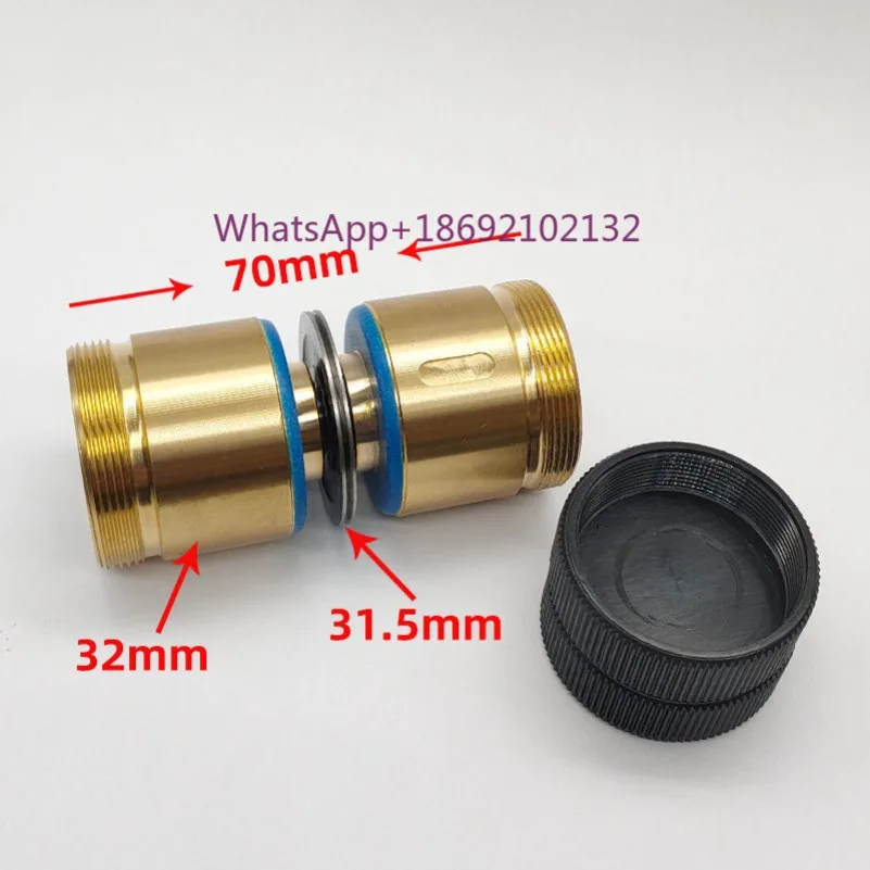 WEDM Copper Pulley Roller 126(OD30*L54mm) Guide Wheel Complete Assembly for EDM Wire Cutting Machine