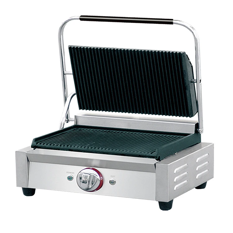 Hot selling commercial hotel non stick grill Panini Rise Fall Sandwich grill machine Sandwich Maker