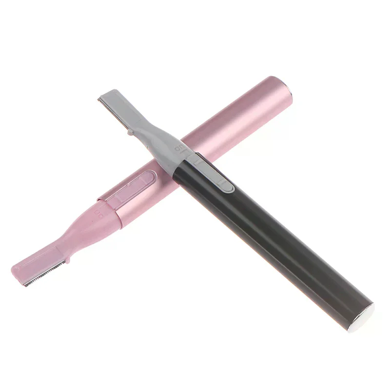 Practical Electric Face Eyebrow Scissors Hair Trimmer Mini Portable Women Body Shaver Remover Blade Razor Epilator view 5
