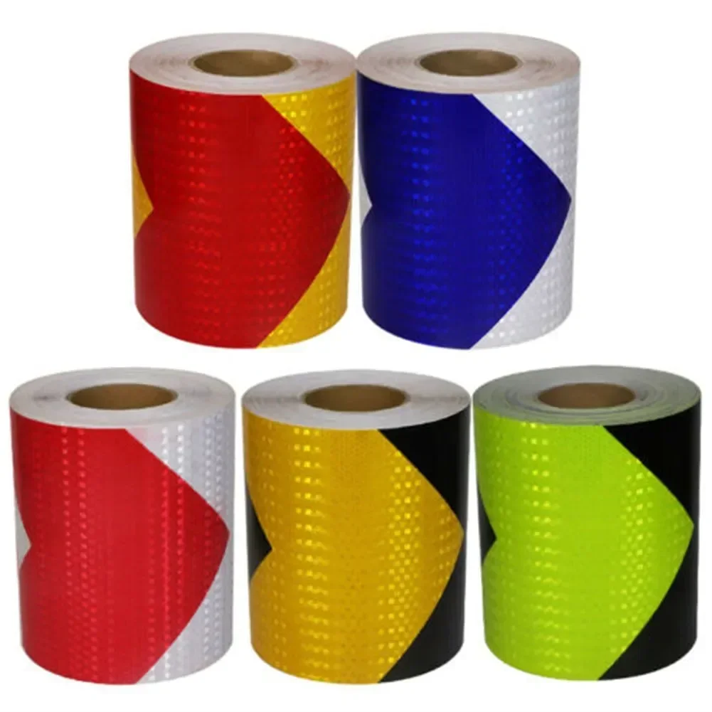 

3Meter Reflective Safety Warning Tape Car Styling Self Adhesive Warning Reflective Tape Sticker Tape Auto Motor Reflective Strip