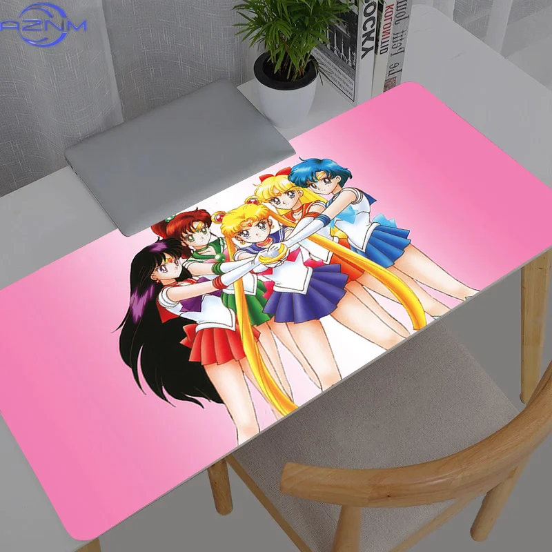 Mouse Pad Sailor Moon Anime Gaming Accessories Varmilo New Keyboard Desk Mat Gabinete Gamer Carpet Mousepad Mouse Mats