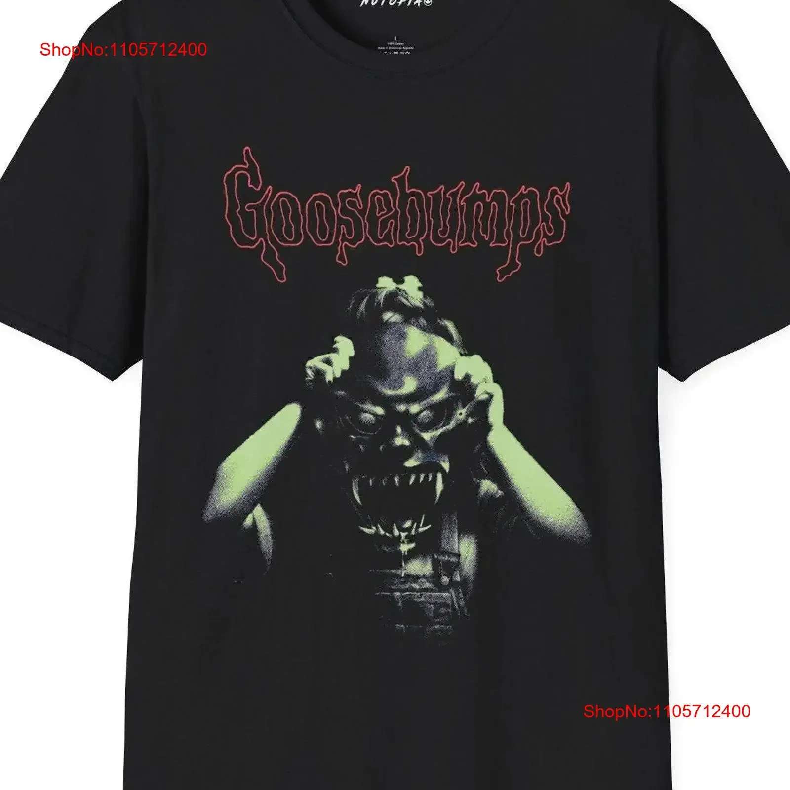 Goosebumps Haunted Mask Softstyle T Shirt vintage Washed Slightly Stylish Versatile Top For Everyday Wear designer clothes